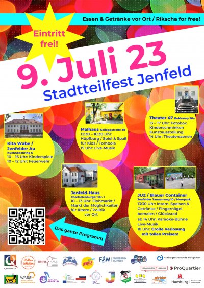 Stadtteilfest Jenfeld 2023 – besuchen Sie unseren Infostand!